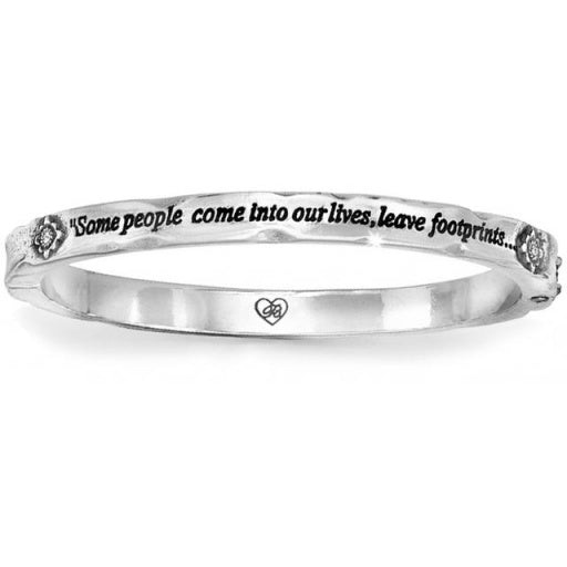 Footprints Hinged Bangle JB0962