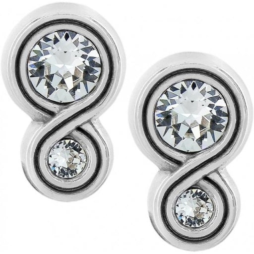 Infinity Sparkle Post Earrings JA1222