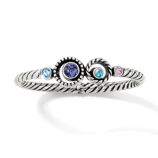 Halo Hinged Bangle JB6622