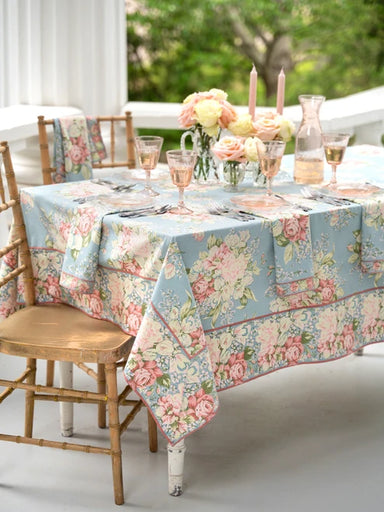 Mist Blanche Tablecloth 72x120