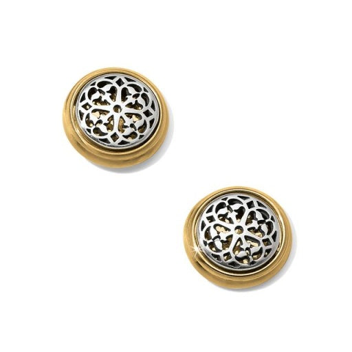 Ferrara Two Tone Post Earrings JA5802