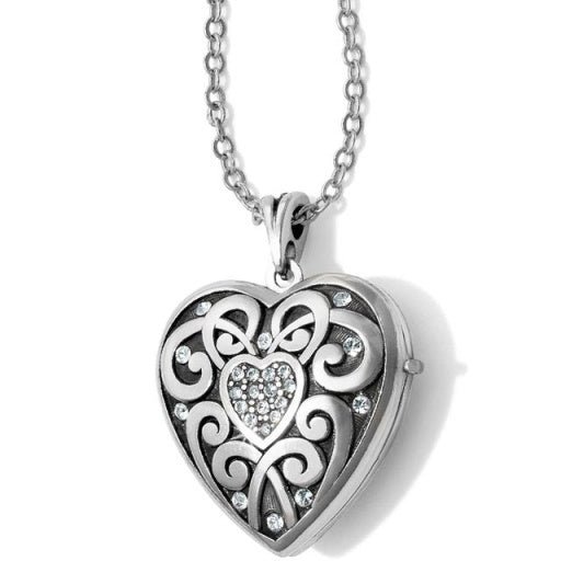 Silver Sweet Memory Locket Necklace