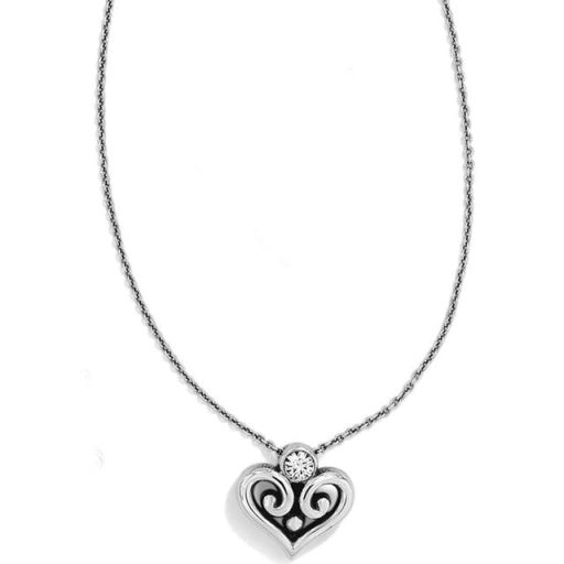 Alcazar Silver Heart Necklace