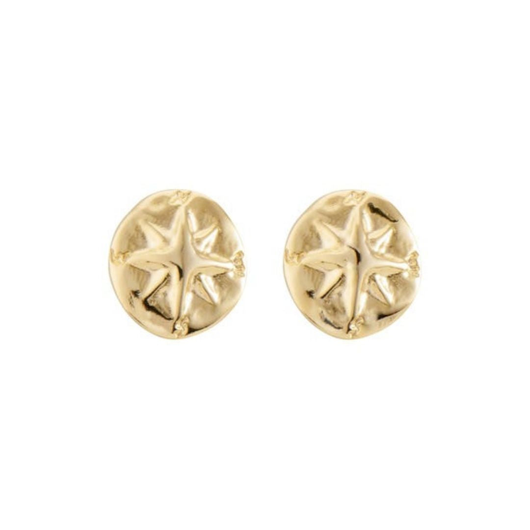 Earrings Compass Gold