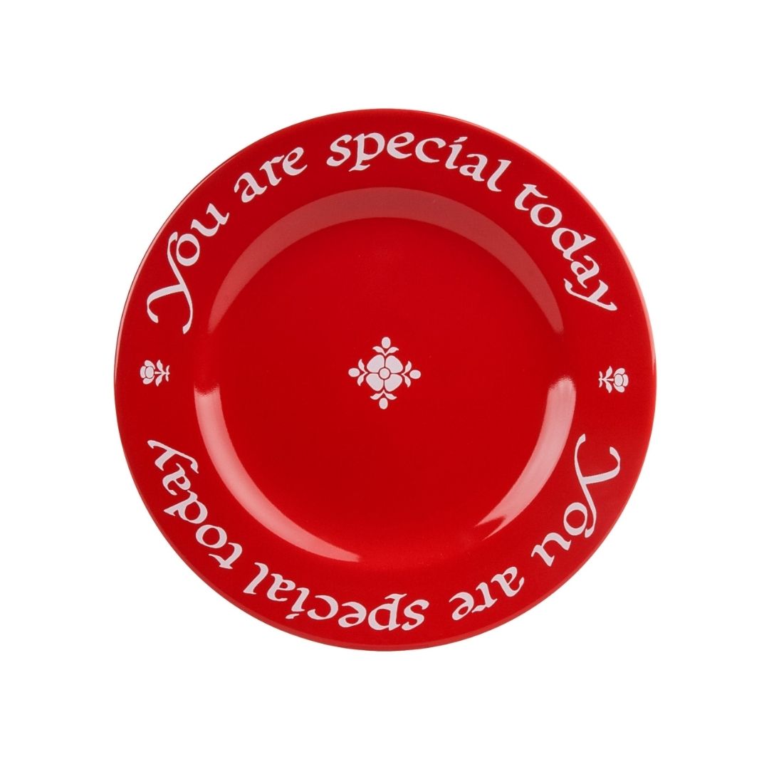 "You Are Special Today" Plate