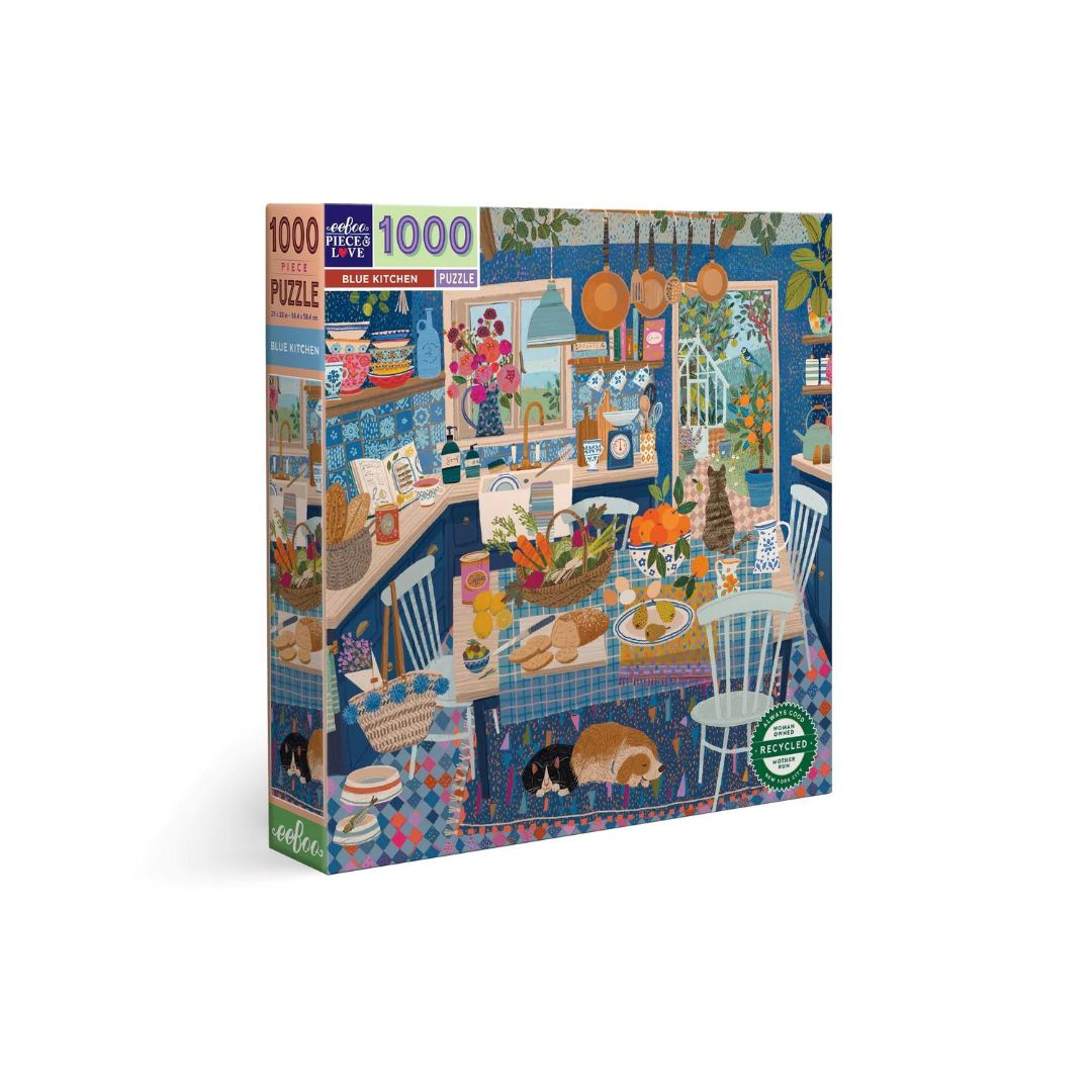 Blue Kitchen 1000 Piece Puzzle