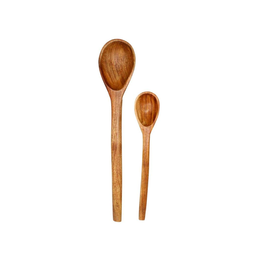 Medium Hand Carved Wooden Spoon