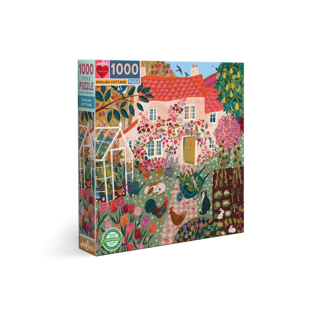 English Cottage 1000 Piece Puzzle