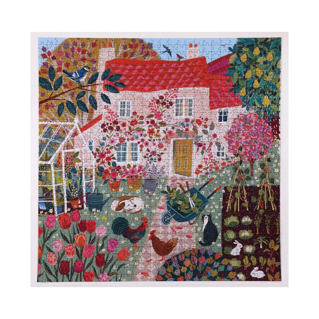 English Cottage 1000 Piece Puzzle